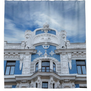 Art Nouveau Fragment: Riga's Architectural Detail