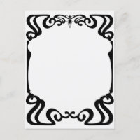 Art nouveau frame 