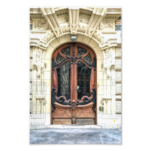 Art Nouveau French Door Lavirotte Paris Photo Print
