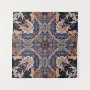 art nouveau geometric ornamental vintage pattern i tapestry