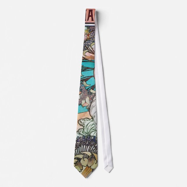 Art Nouveau Goddess Tie (Front)