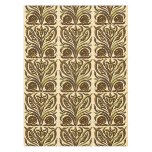 Art Nouveau Gold Tablecloth