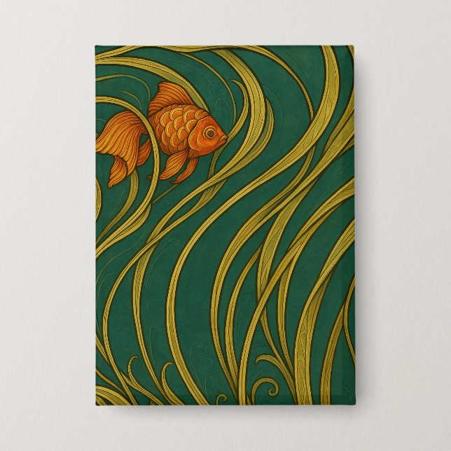 Art Nouveau Goldfish  (Front)