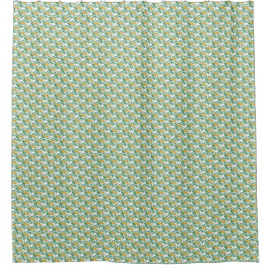 Art Nouveau Green Buttercup floral wallpaper