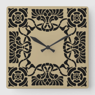 Art Nouveau Inspired Clock