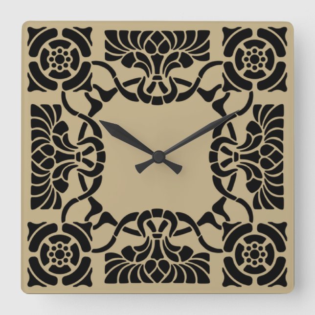 Art Nouveau Inspired Clock (Front)