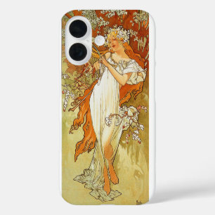 Art Nouveau  Inspired to Spring  iPhone 16 Case