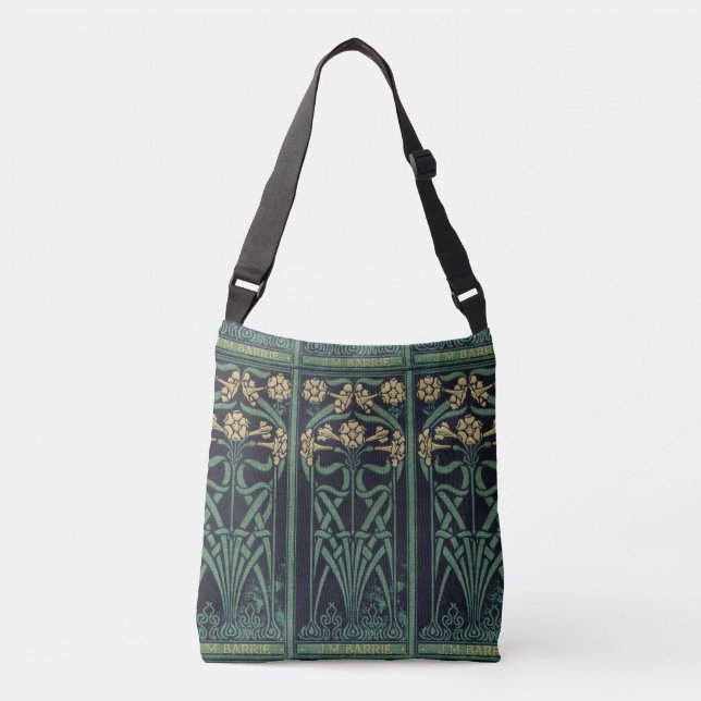 Art Nouveau J.M.Barrie Crossbody Bag (Front)