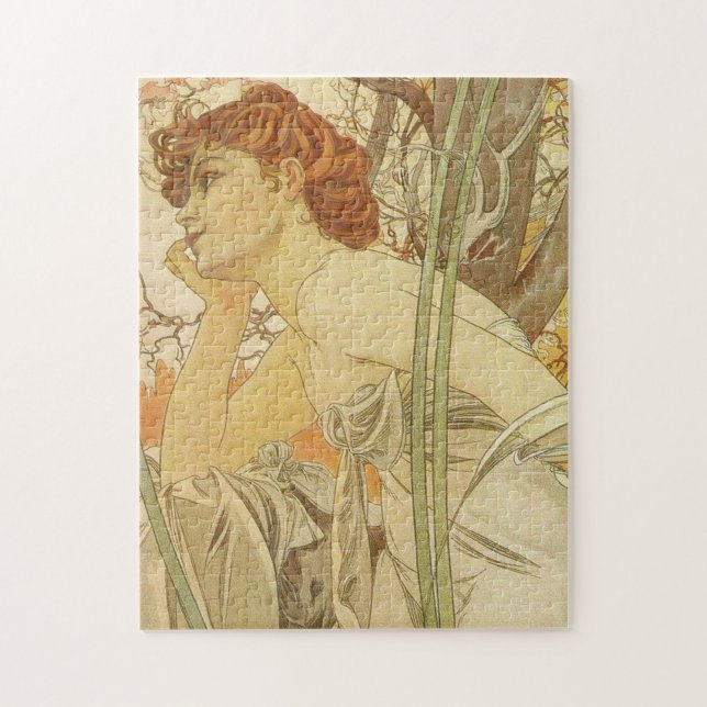Art Nouveau Jigsaw Puzzle (Vertical)