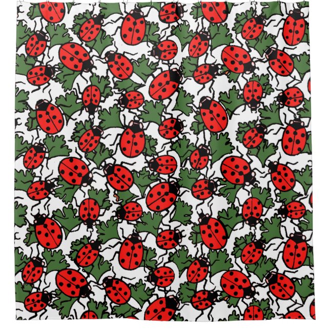 Art Nouveau Ladybug Insects Pattern (Front)