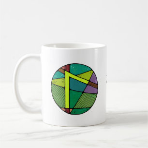 Art Nouveau Laguz Rune Mug – LIFE!