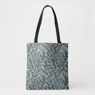 Art Nouveau Leaf Wallpaper Pattern Tote Bag