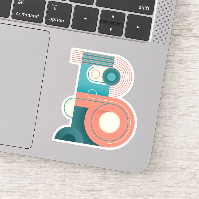 Art Nouveau | Letter B (Detail)