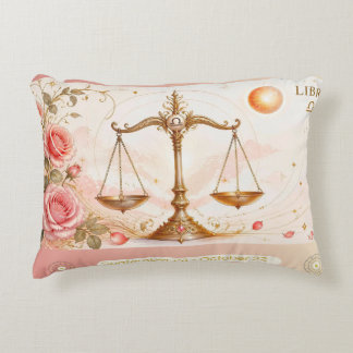 Art Nouveau Libra Decorative Throw Pillow