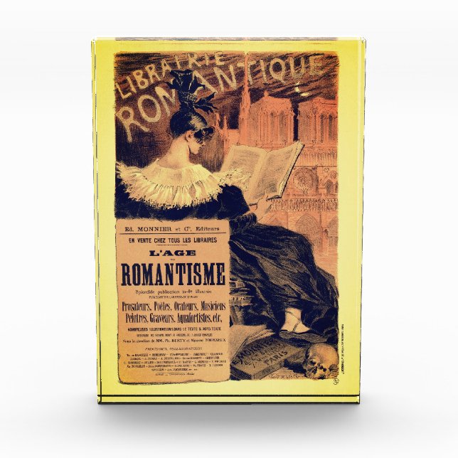 Art nouveau librairie romantique gothic grasset photo block (Front)