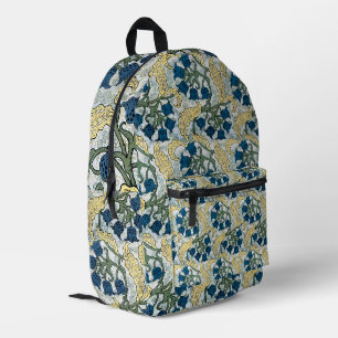 Art Nouveau Lily of the Valley Flower Verneuil  Printed Backpack