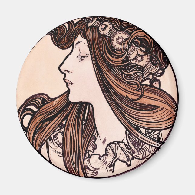 Art Nouveau Magnet (Front)