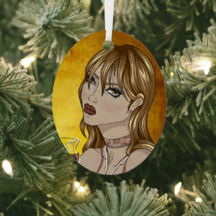 Art Nouveau Metal Ornament