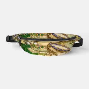 Art Nouveau Music Maidens Vintage Illustration  Fanny Pack