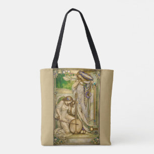 Art Nouveau Music Maidens Vintage Illustration  Tote Bag