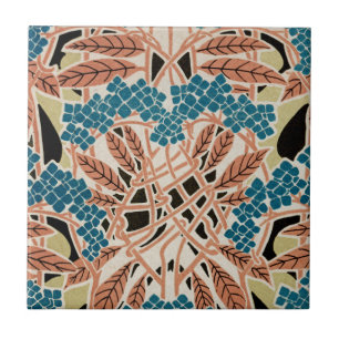 Art Nouveau pattern #12 Tile