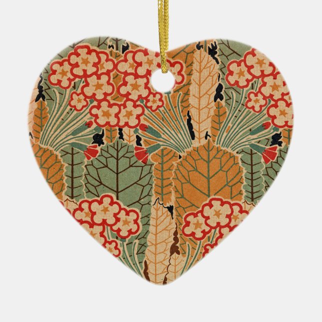 Art Nouveau Pattern #1 at Emporio Moffa Ceramic Ornament (Front)