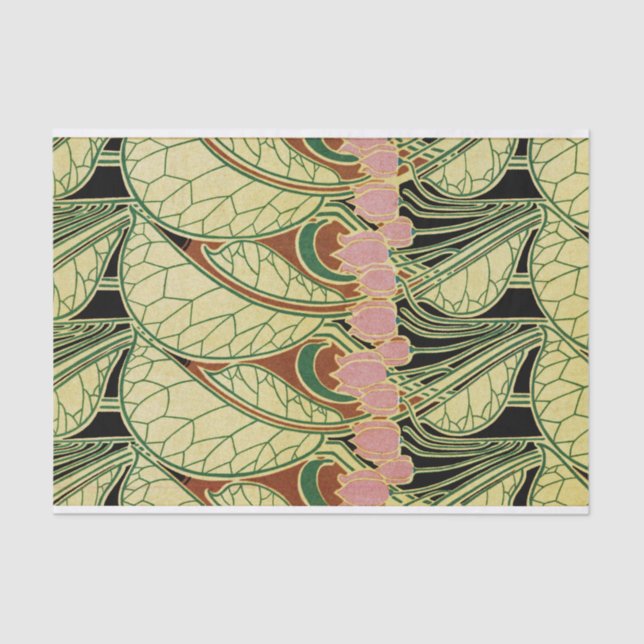 Art Nouveau pattern #1 Tissue Paper (Front)