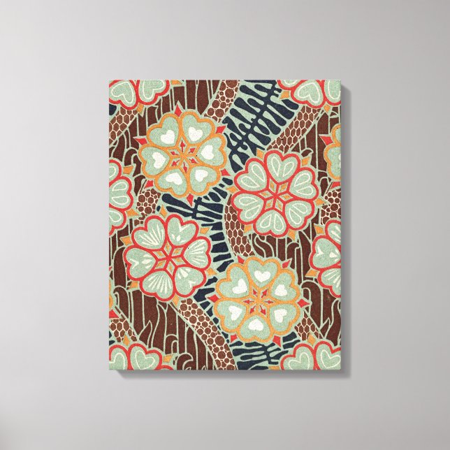 Art Nouveau Pattern #2 at Emporio Moffa Canvas Print (Front)