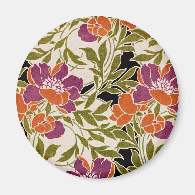 Art Nouveau pattern #3 Magnet (Front)