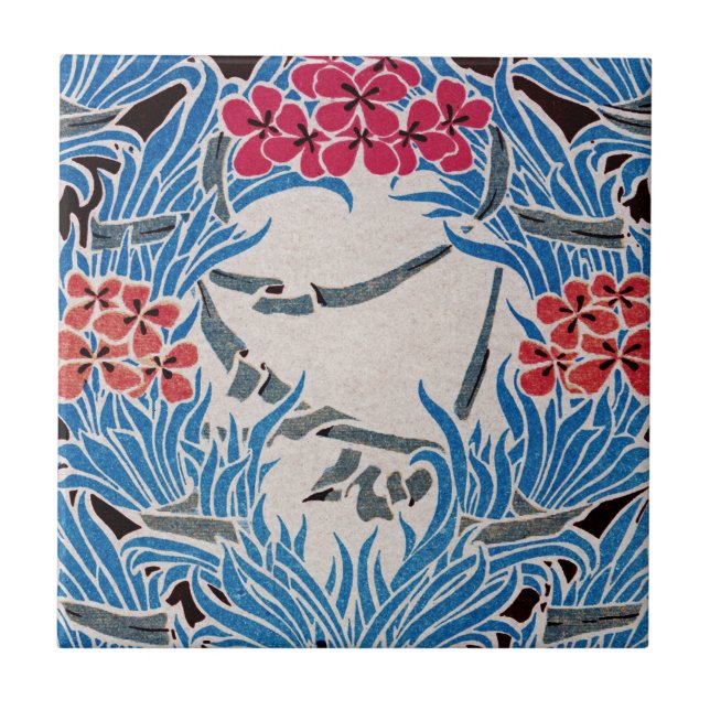 Art Nouveau pattern #6 Tile (Front)