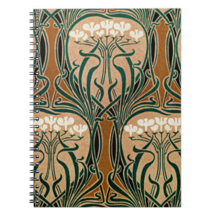 Art Nouveau pattern #9 Notebook