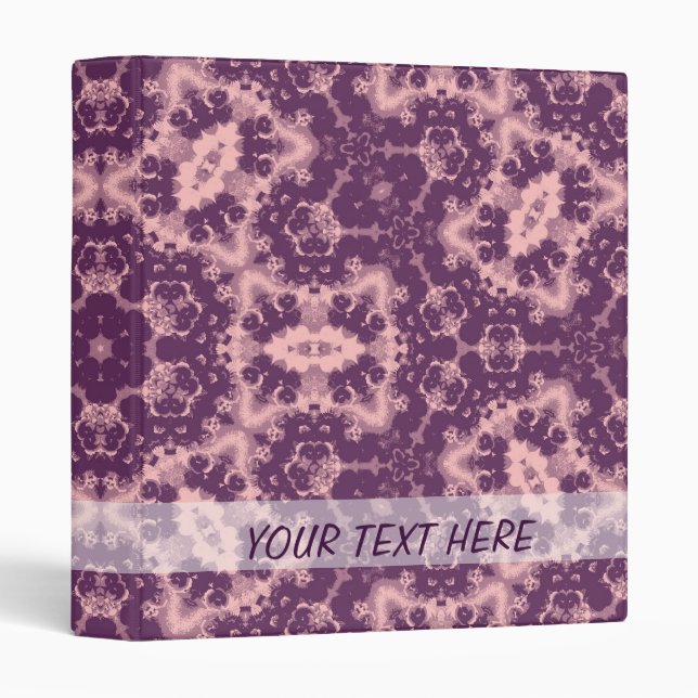 Art Nouveau pattern design Binder (Front/Spine)
