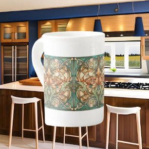 Art Nouveau pattern lovers  Bone China Mug