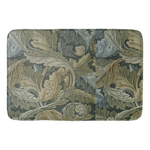 Art nouveau pattern of William Morris,vintage,bell Bath Mat