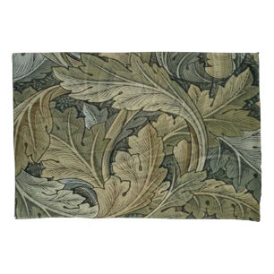 Art nouveau pattern of William Morris,vintage,bell Pillowcase
