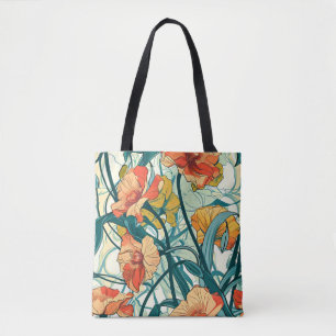 Art Nouveau Pattern Tote Bag