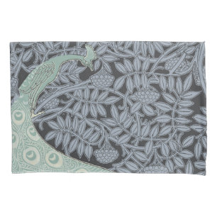Art Nouveau Peacock Classic Vintage Bird Pillowcase