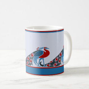 Art Nouveau Peacocks Coffee Mug