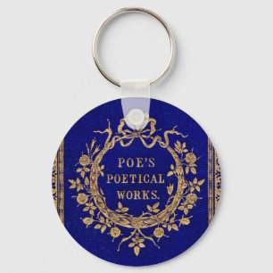 Art Nouveau Poe Keychain