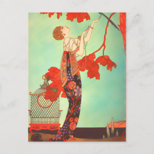 Art Nouveau Poster Postcard