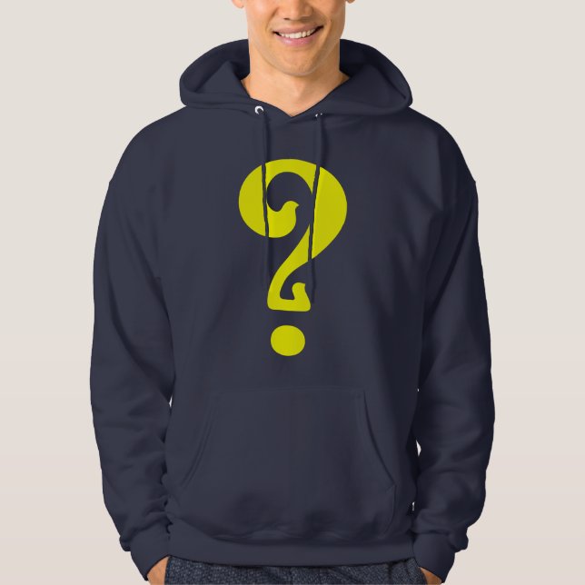 Art Nouveau Question Mark Hoodie (Front)