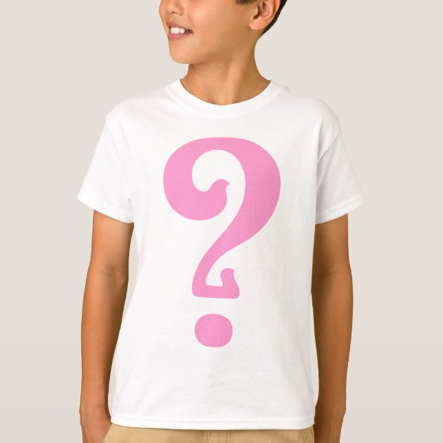 Art Nouveau Question Mark T-Shirt (Front)