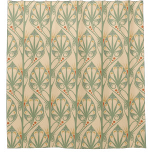 Art Nouveau, Retro Wallpaper Design.