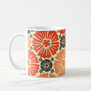 Art Nouveau Retro Wallpaper Design. Coffee Mug