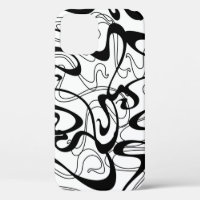 Art Nouveau seamless pattern. Curl texture in vint