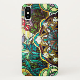 Art nouveau stained glass floral Case-Mate iPhone case