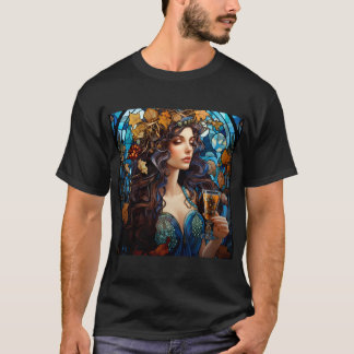 Art Nouveau Stained Glass T-Shirt