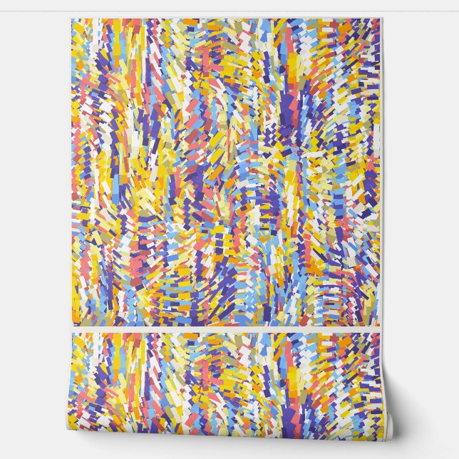 Art Nouveau Style Geometric Wallpapers  (Unrolling)