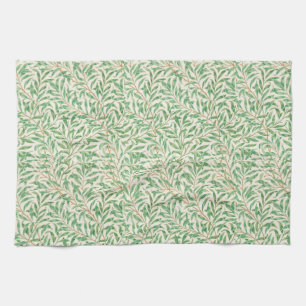 Art Nouveau Style Willow Bough Pattern  Kitchen Towel