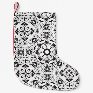Art Nouveau: Stylized Vintage Elements Small Christmas Stocking